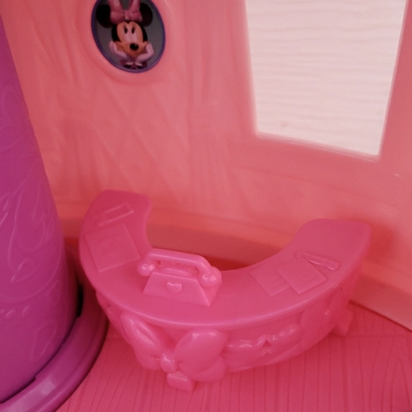 Disney Minnie Mouse Original Home Headquarters House! Complete Set! - Picture 6 of 14